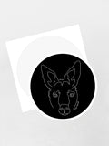 Kangaroo Sticker