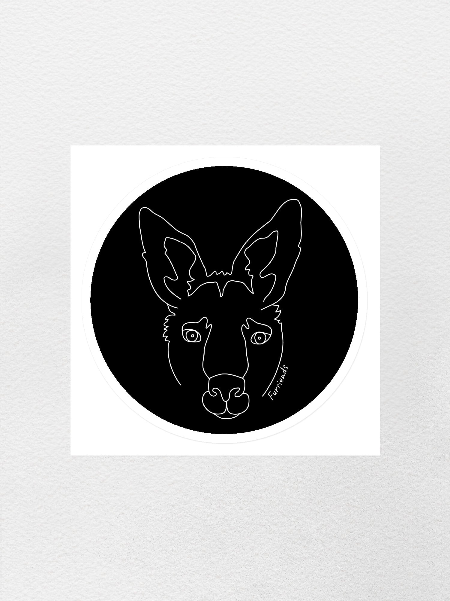 Kangaroo Sticker