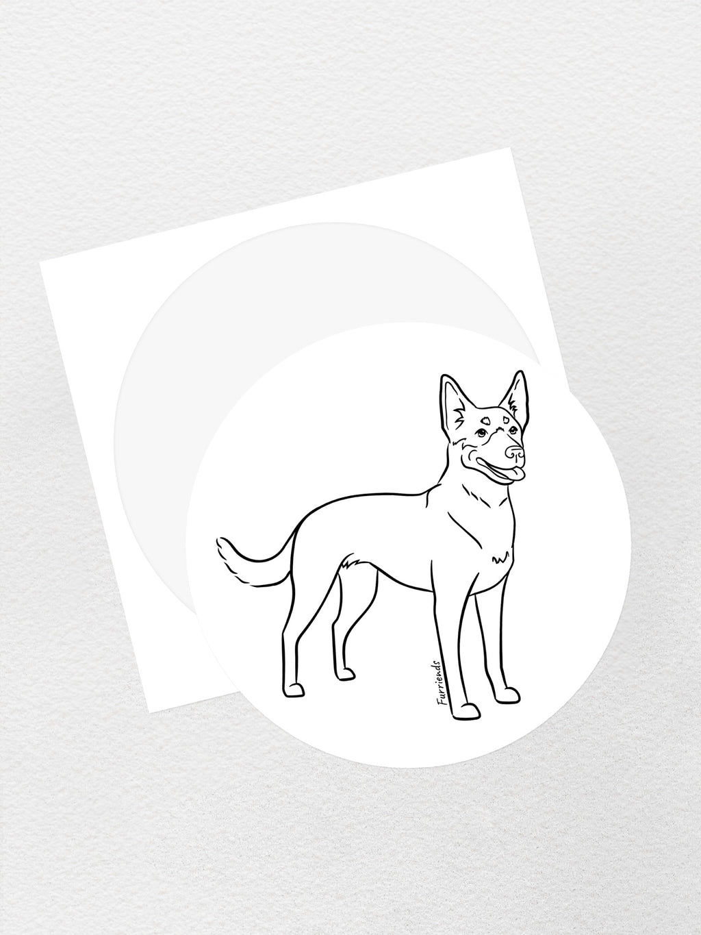 Kelpie Sticker