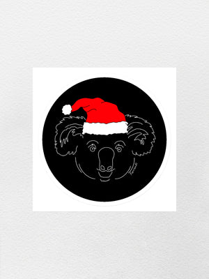 Koala Christmas Edition Sticker