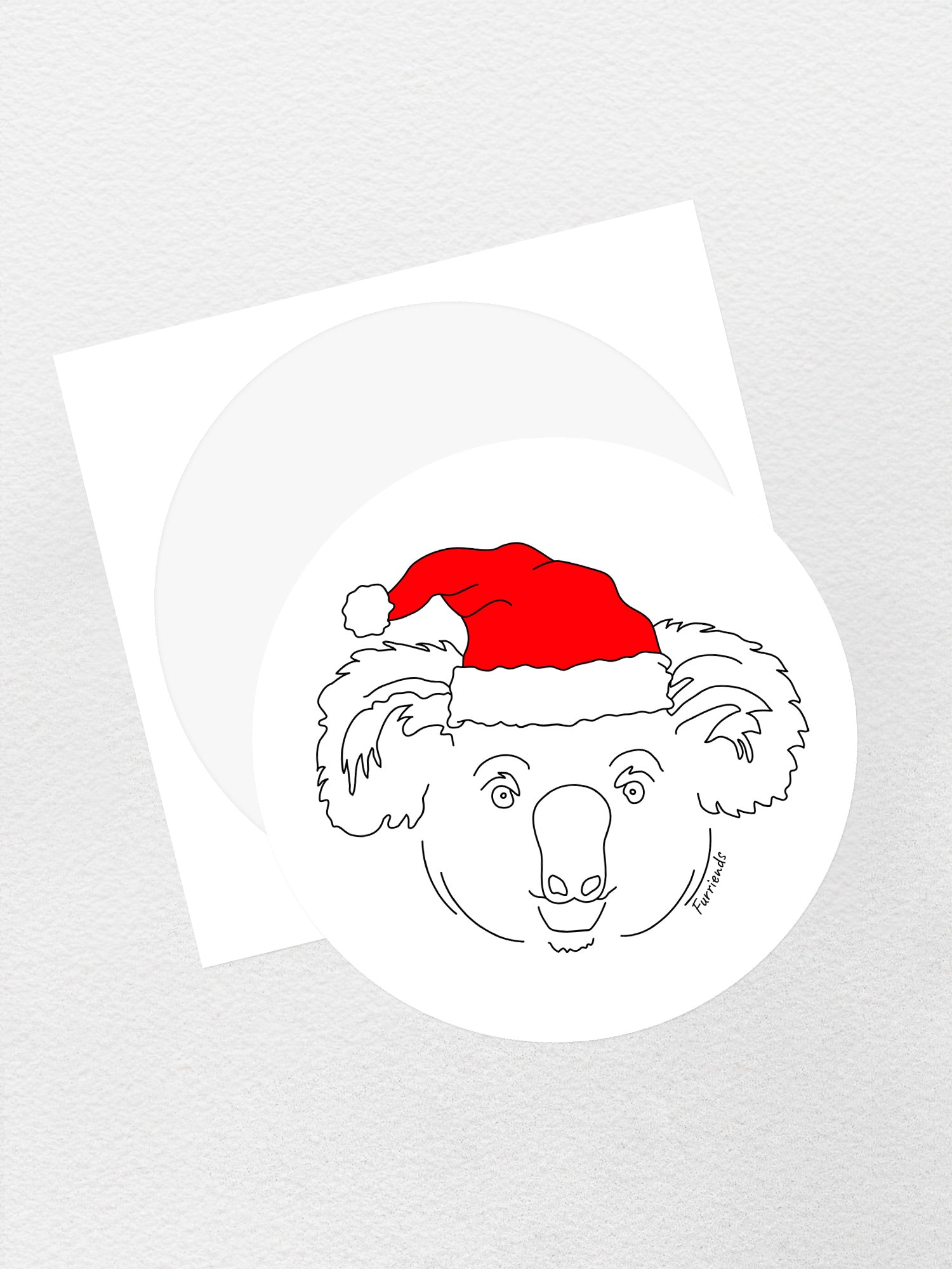 Koala Christmas Edition Sticker