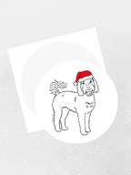Labradoodle Christmas Edition Sticker