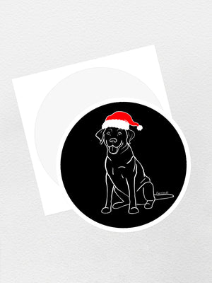 Labrador Christmas Edition Sticker