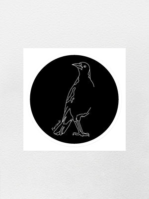 Australian Magpie Sticker