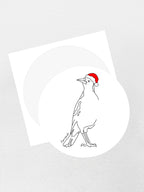 Australian Magpie Christmas Edition Sticker