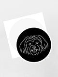 Maltese Terrier Sticker