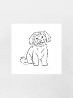Maltese Terrier Sticker