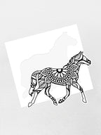Horse Mandala Sticker