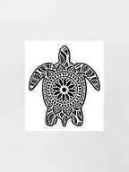 Turtle Mandala Sticker