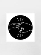 Paw Fist Bump Sticker