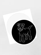 Schnauzer Sticker