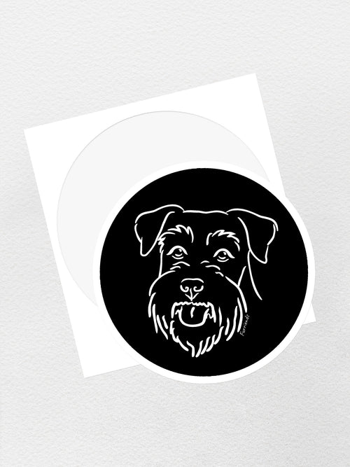 Schnauzer Sticker