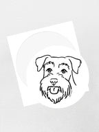 Schnauzer Sticker