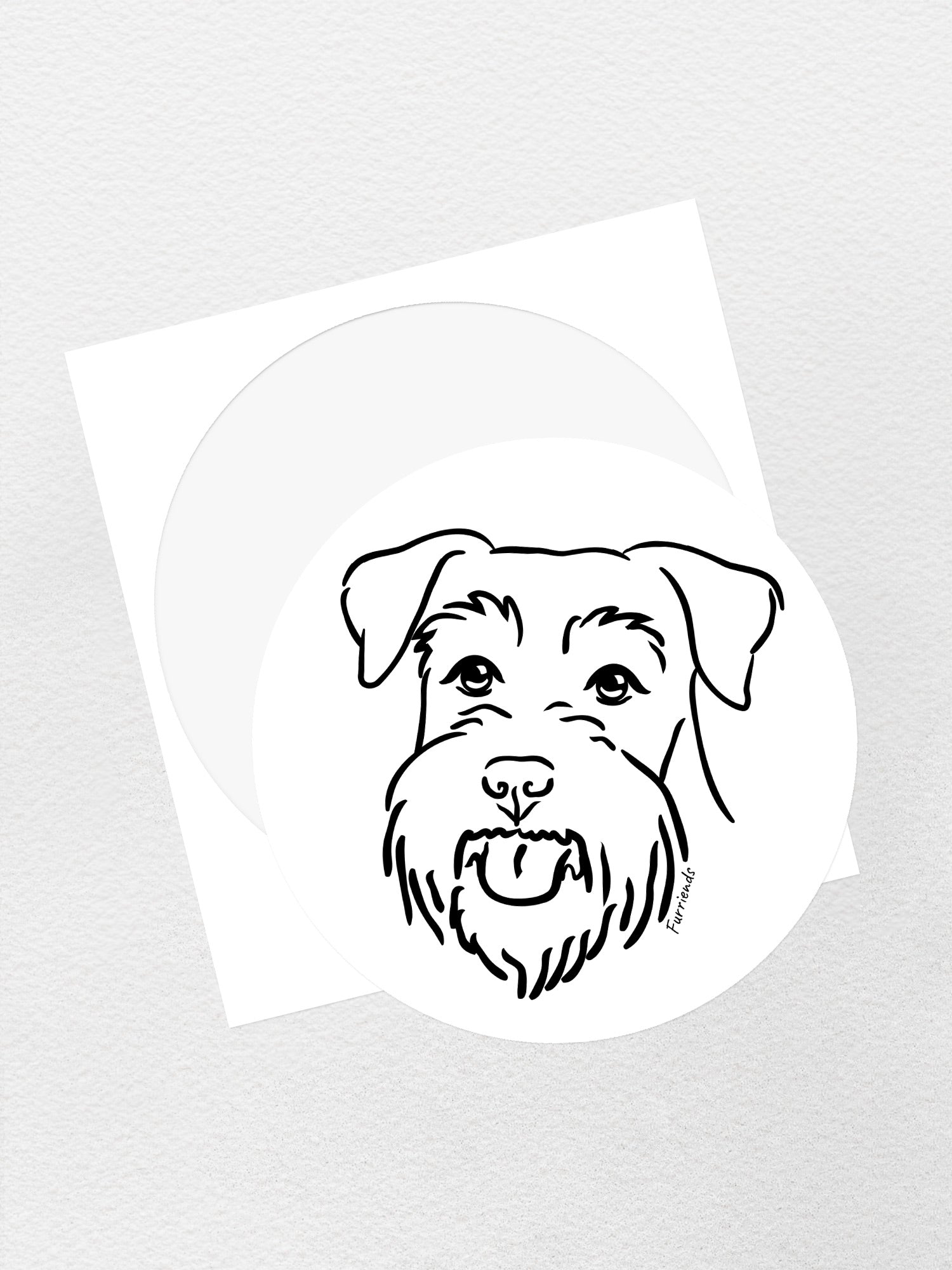 Schnauzer Sticker