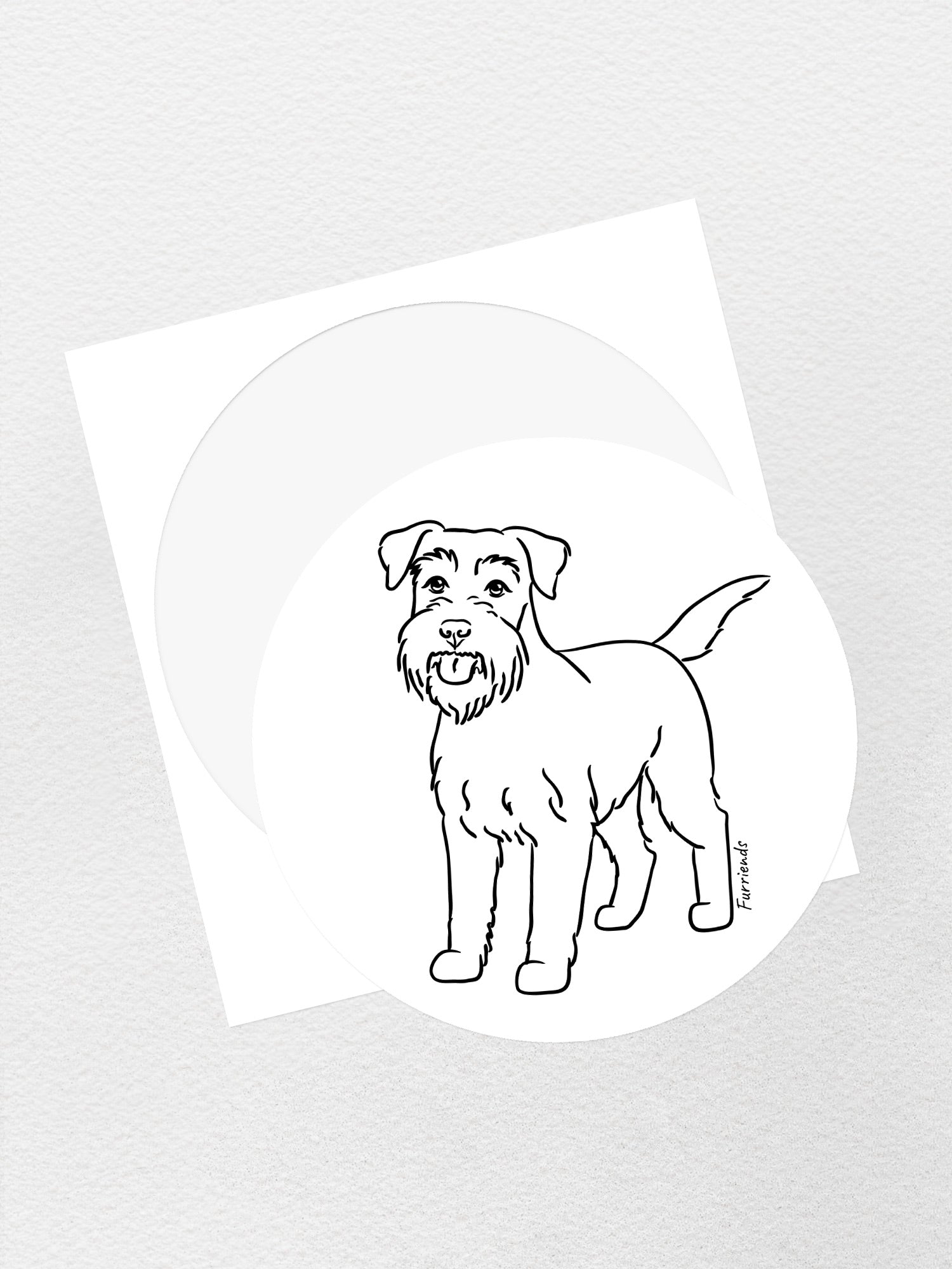 Schnauzer Sticker