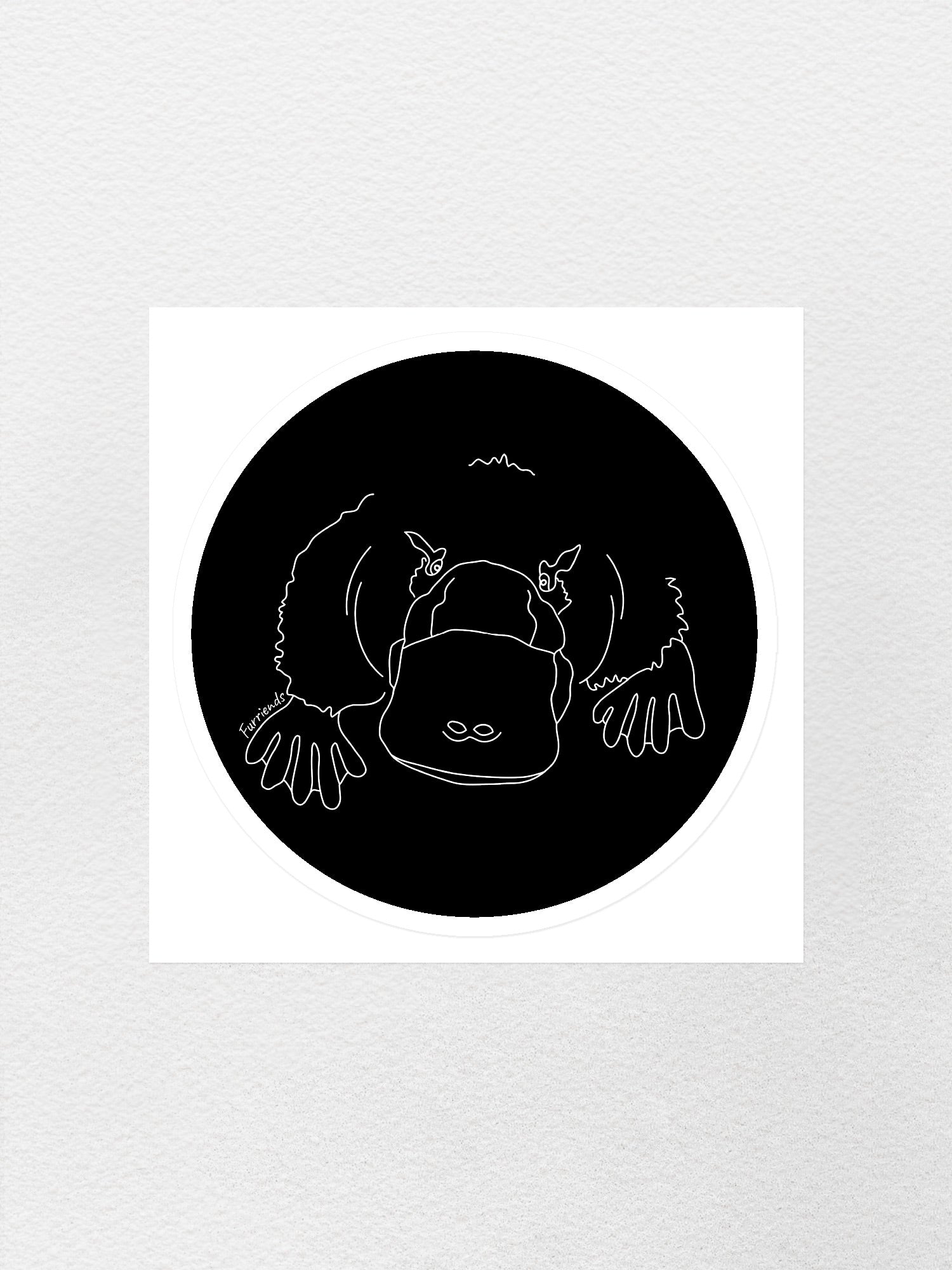 Platypus Sticker