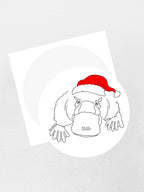 Platypus Christmas Edition Sticker