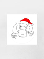 Platypus Christmas Edition Sticker