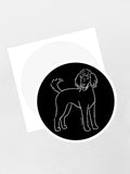 Poodle Sticker