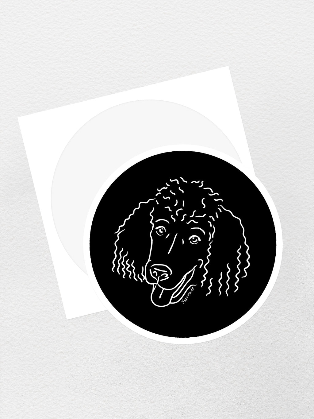 Poodle Sticker