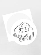 Poodle Sticker