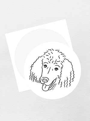 Standard Poodle Sticker