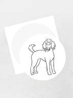 Poodle Sticker