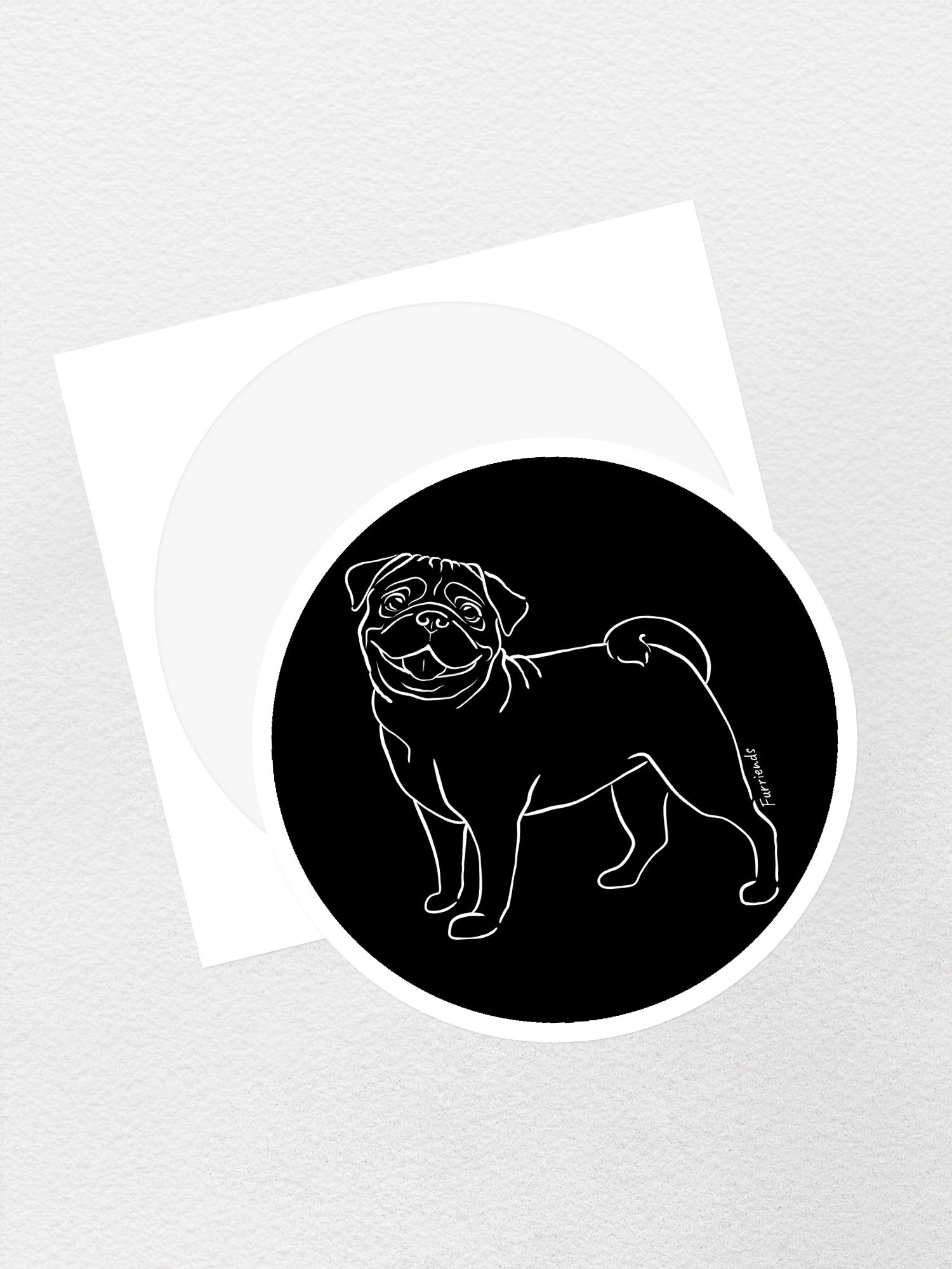 Pug Sticker | Furriends Australia