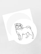 Pug Sticker