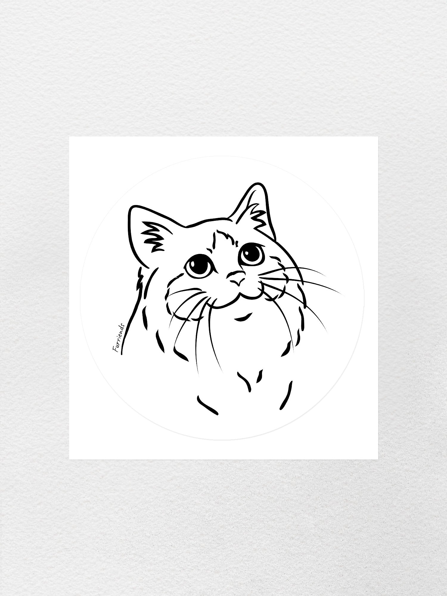 Ragdoll Sticker