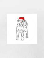 Rottweiler Christmas Edition Sticker