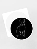 Russian Blue Sticker