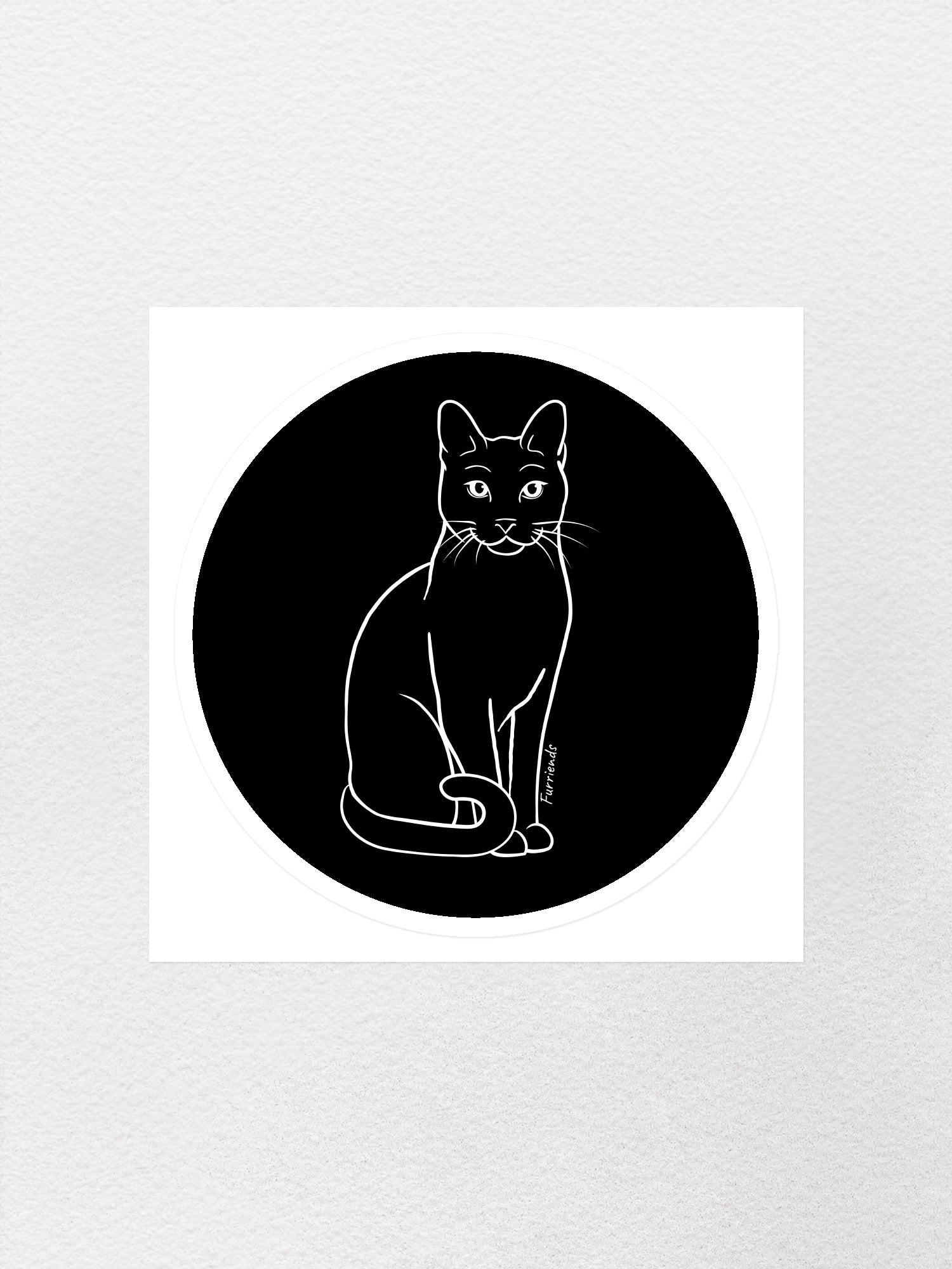 Russian Blue Sticker