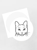 Russian Blue Sticker