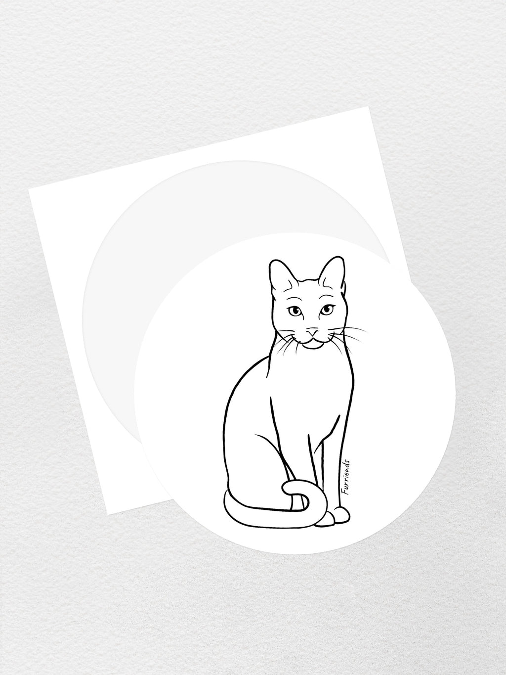Russian Blue Sticker