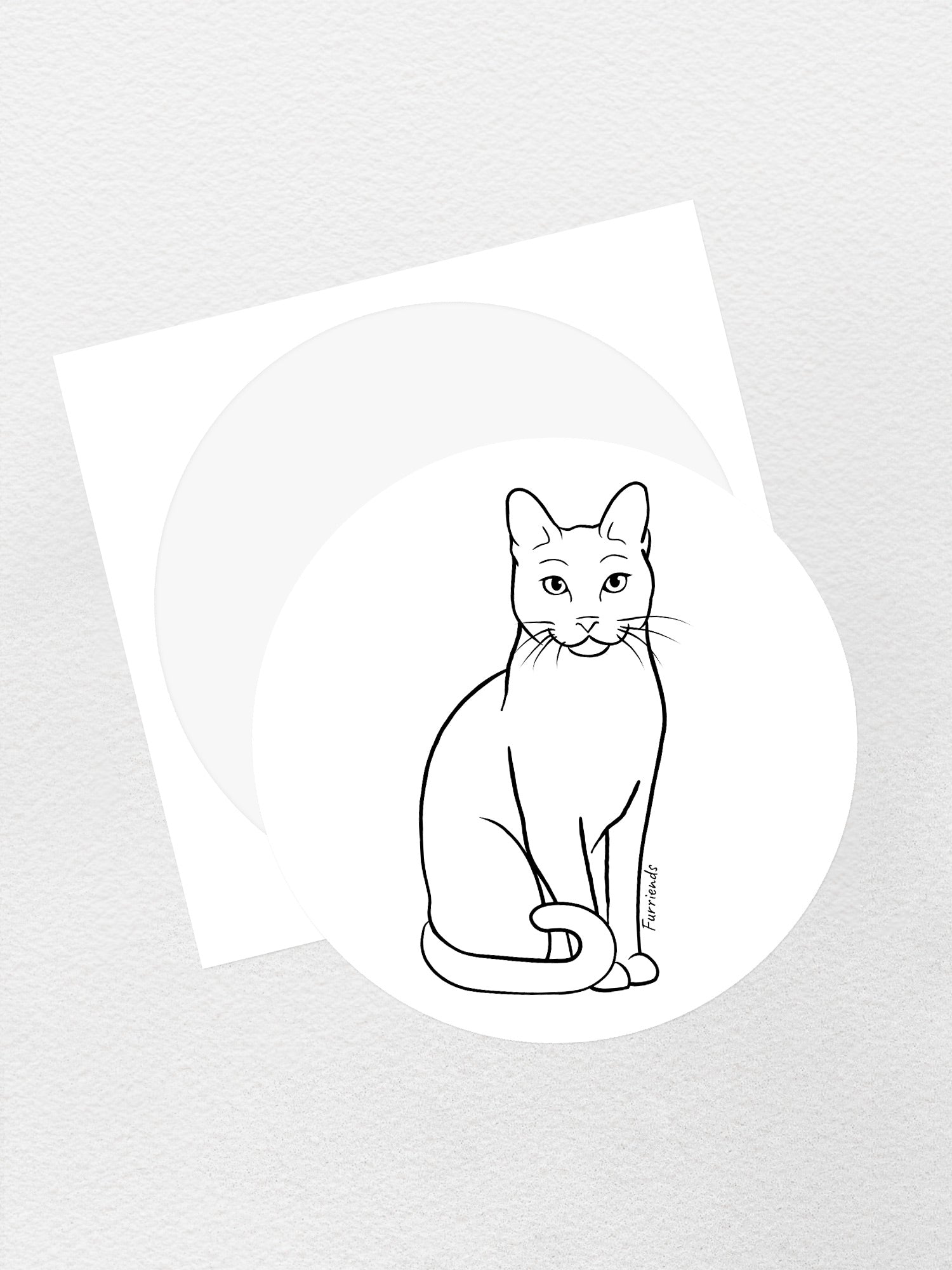 Russian Blue Sticker