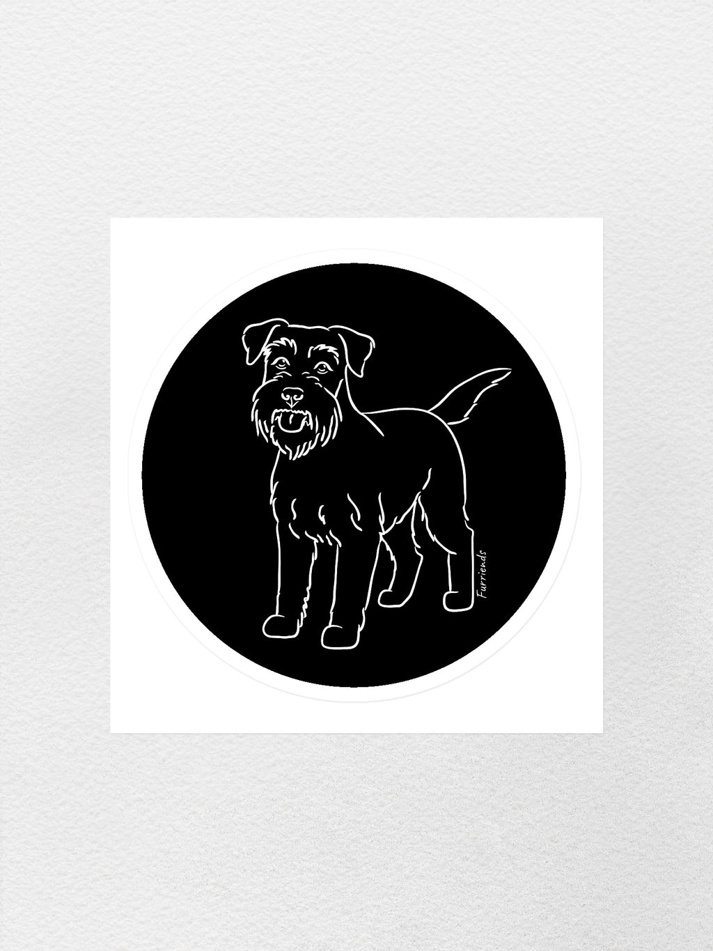 Schnauzer Sticker