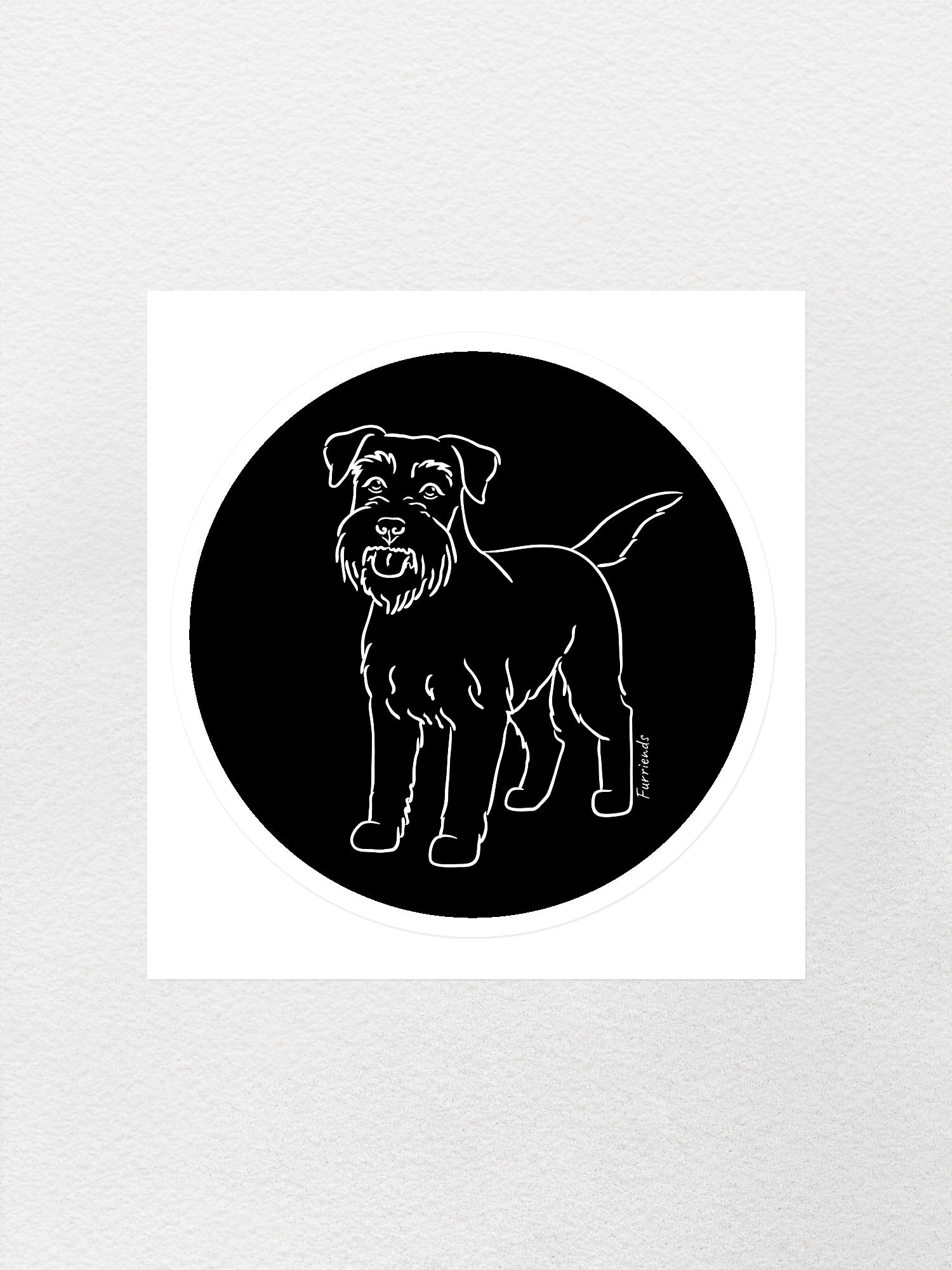 Schnauzer Sticker