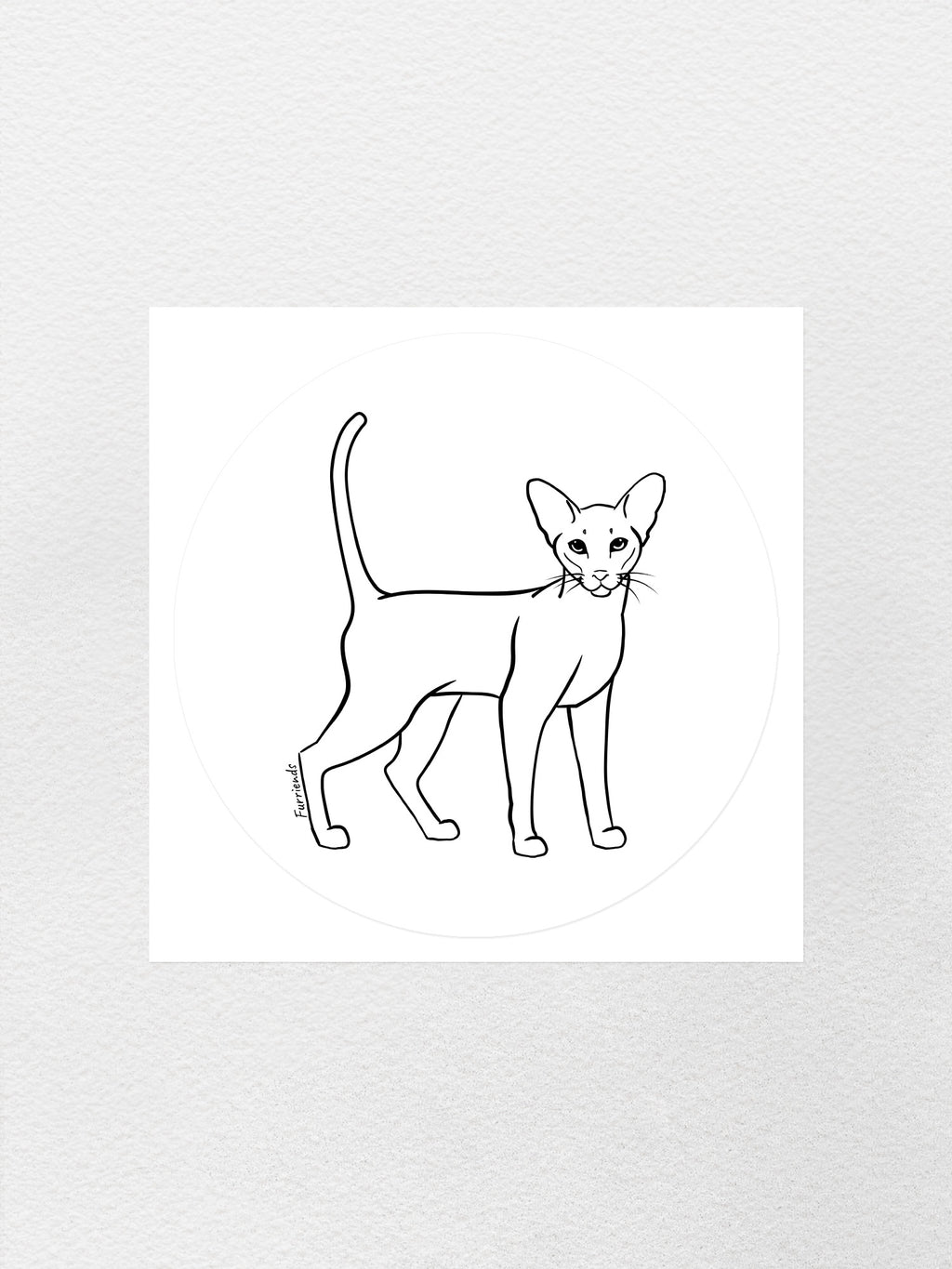 Siamese Sticker