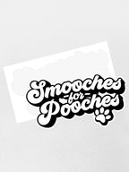 Smooches For Pooches Sticker