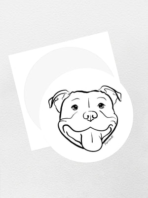 Staffordshire Bull Terrier Sticker