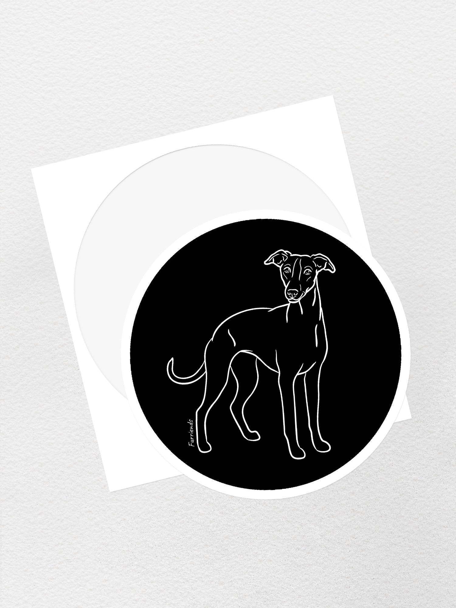 Whippet Sticker