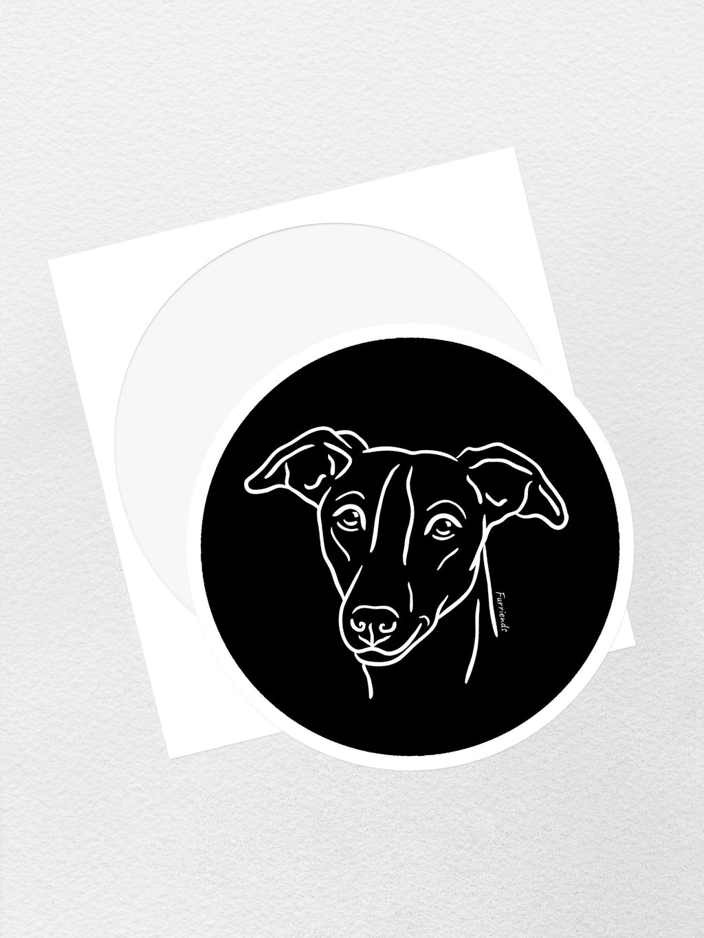 Whippet Sticker