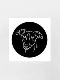 Whippet Sticker