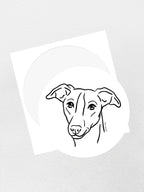 Whippet Sticker