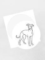 Whippet Sticker