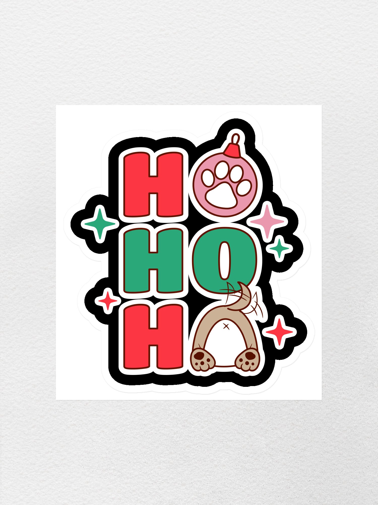 Ho Ho Ho Sticker