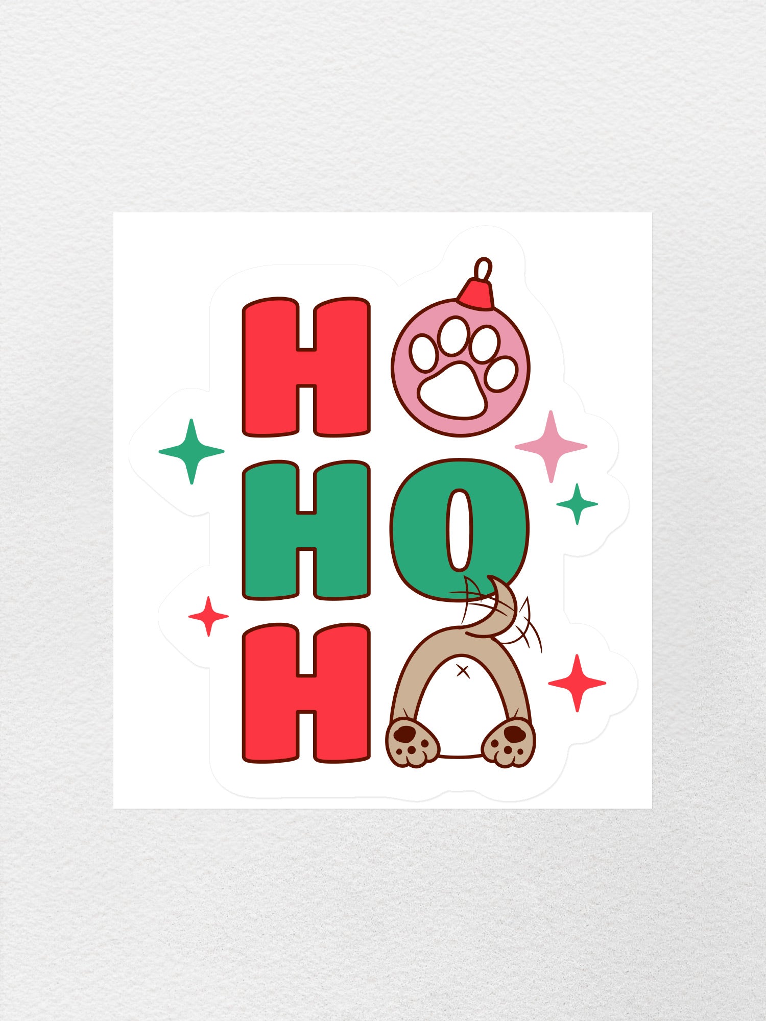 Ho Ho Ho Sticker