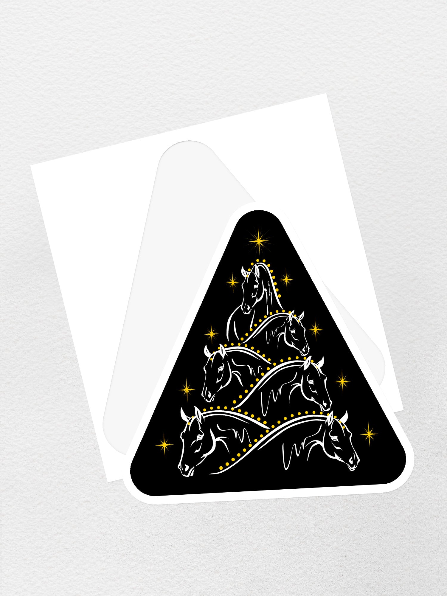 Horsemas Tree Sticker
