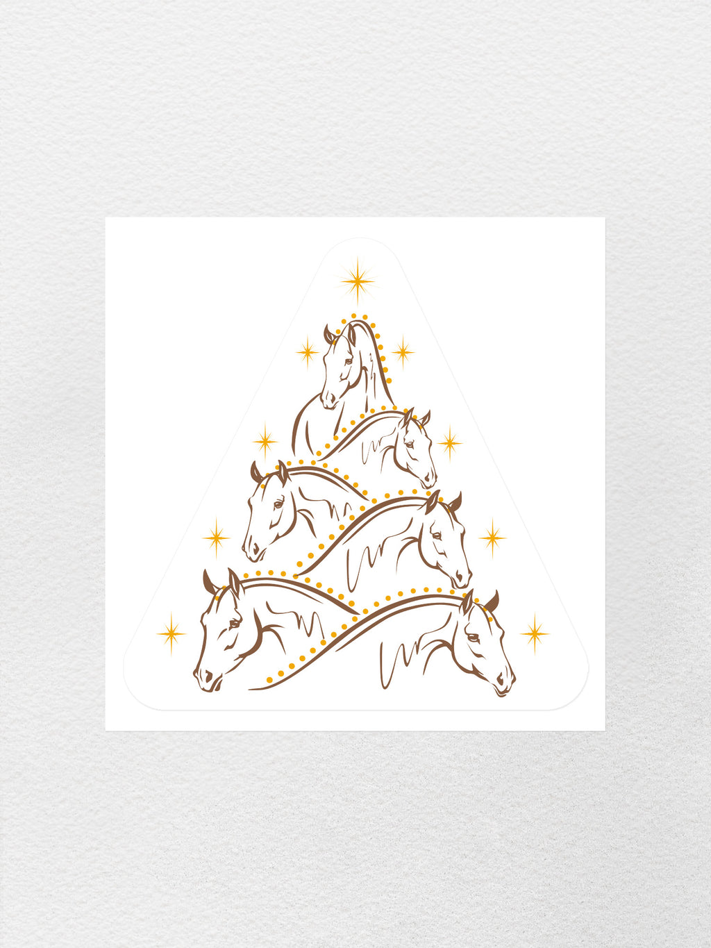 Horsemas Tree Sticker